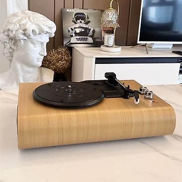 Vinil plastinkalar üçün retro üslublu pikaplar Məhsul təsviri: - - şəkil 4