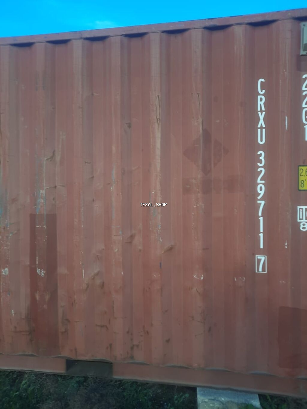 20 fut (22G1) yükləmə konteyneri – CRXU 329711 - Brend: Cronos - - şəkil 3