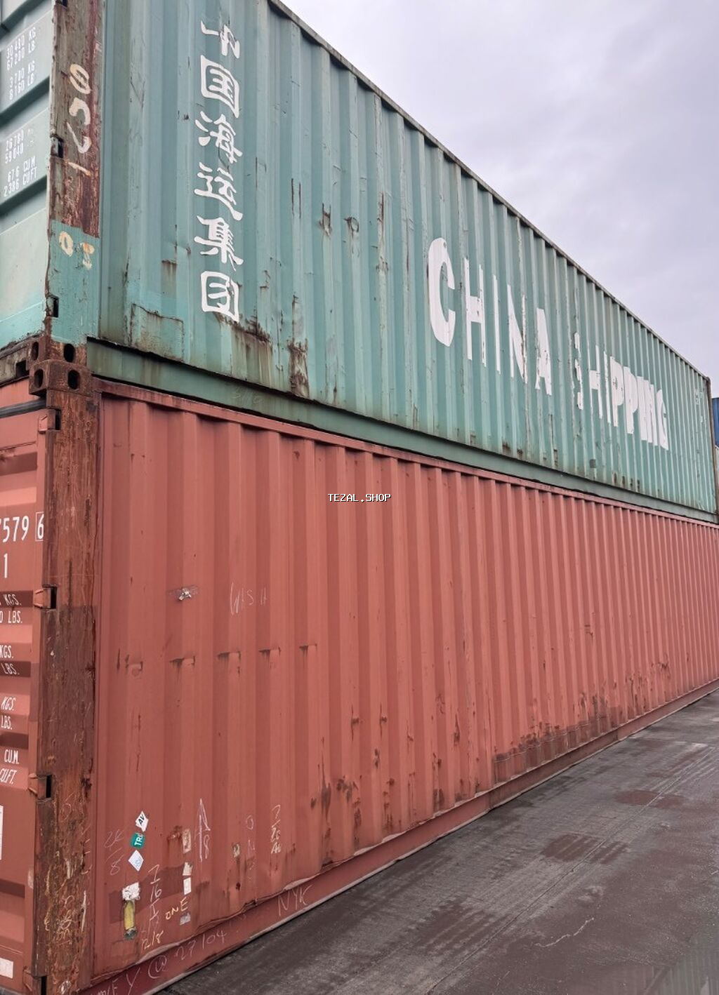 Konteyner 12 metr-2000 manat. 6 metr -1600 manat