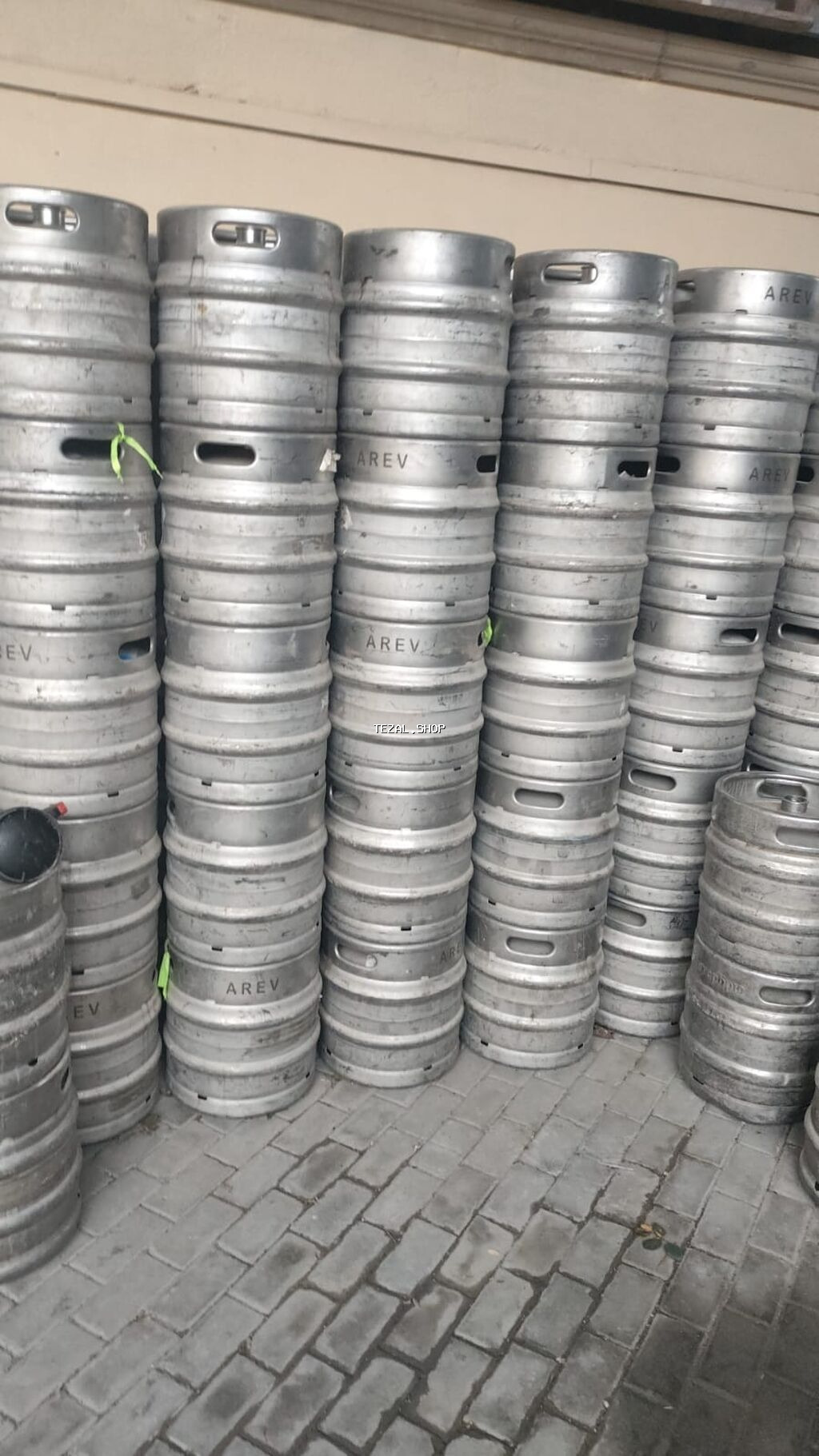 Paslanmayan poladdan keg (fıçı) konteynerləri - Material: yüksək