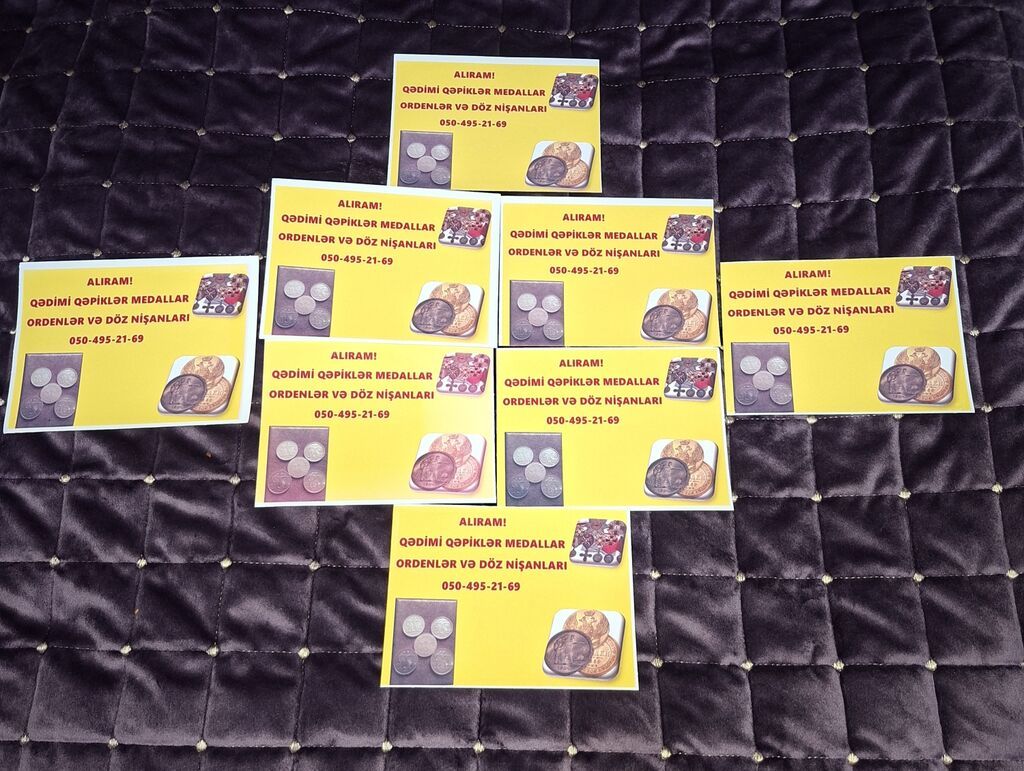 Qəpiklər alıram! SSSR və Çar Rusiya! Medalordenlər və döş nişanları!