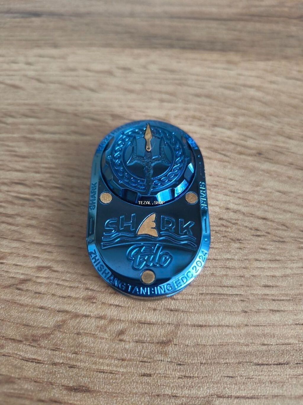 Sea Shark EDC Slider Blue Titanium Mağaza Smart Store : Bakı