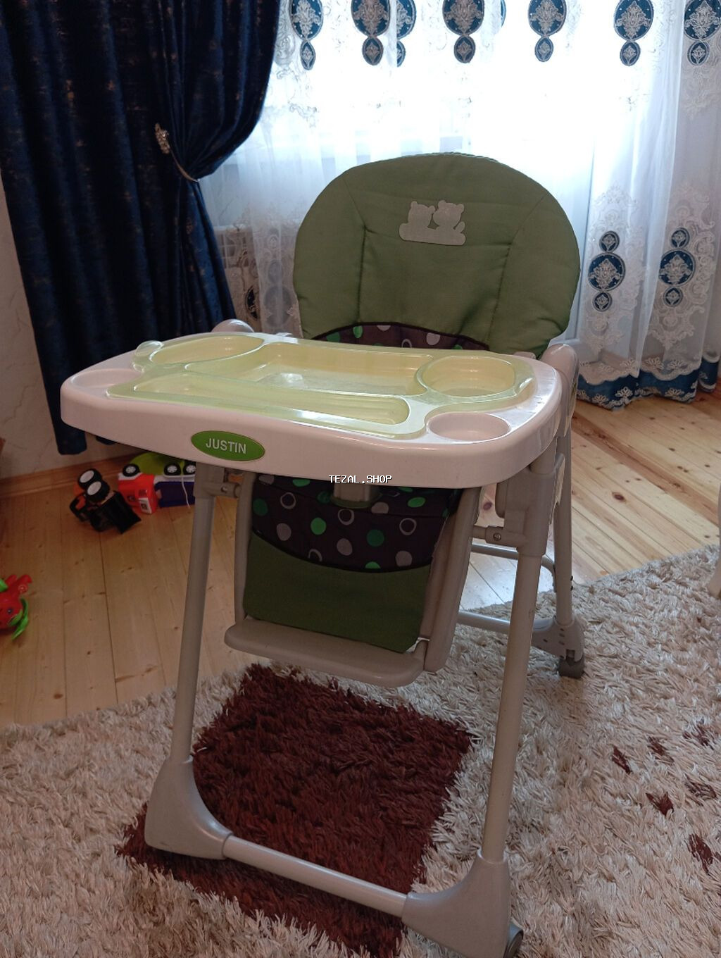 Uşaq yemək masası. Ehtiyac olmadığı üçün satıram. Yaxşı vəziyyətdədir - şəkil 2