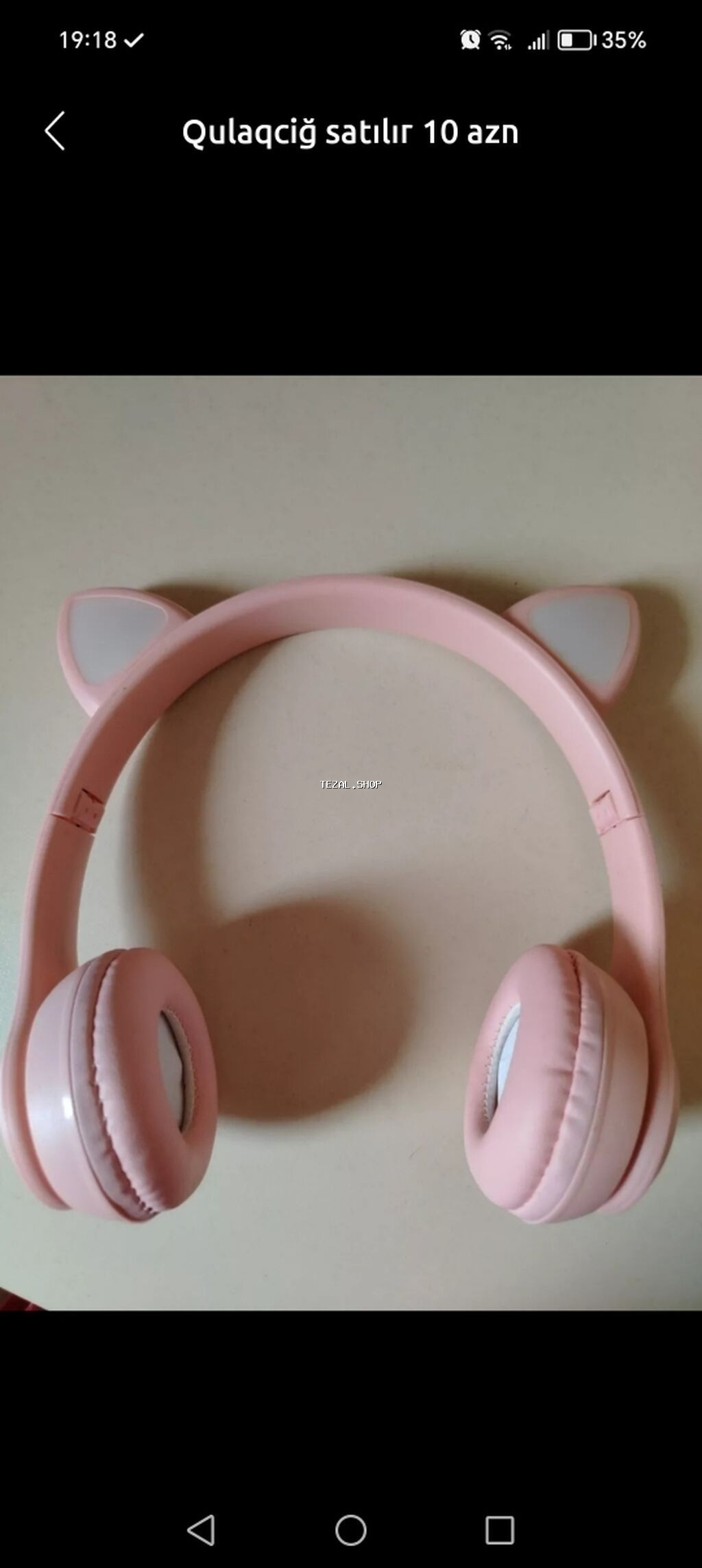 Yeni Simsiz (Bluetooth) Qulaqcıqlar, rəng - Narıncı