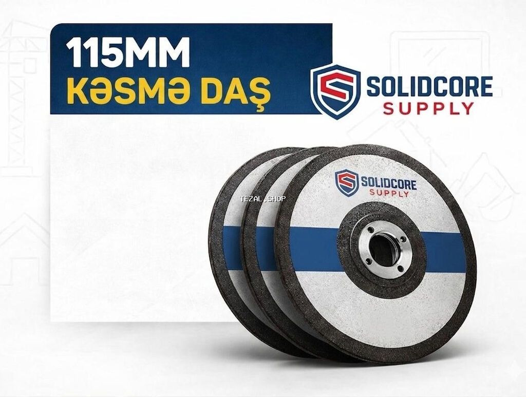 Məhsul: Professional Metal Kəsmə Daşı (115mm) • Yüksək Performans: Ən