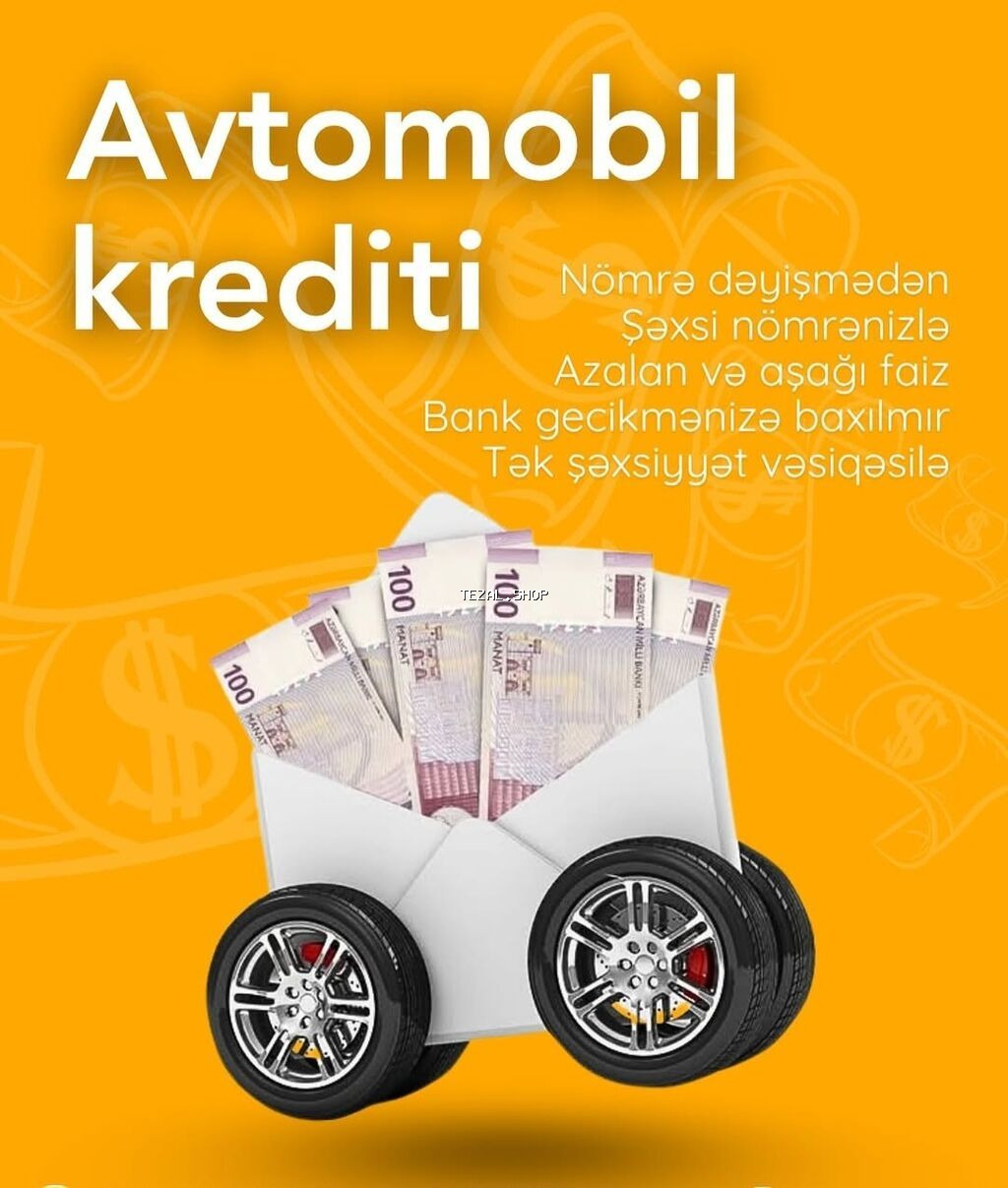 Avtomobil girovu ilə nağd pul xidmətı - Avtomobilinizi kreditə - şəkil 2