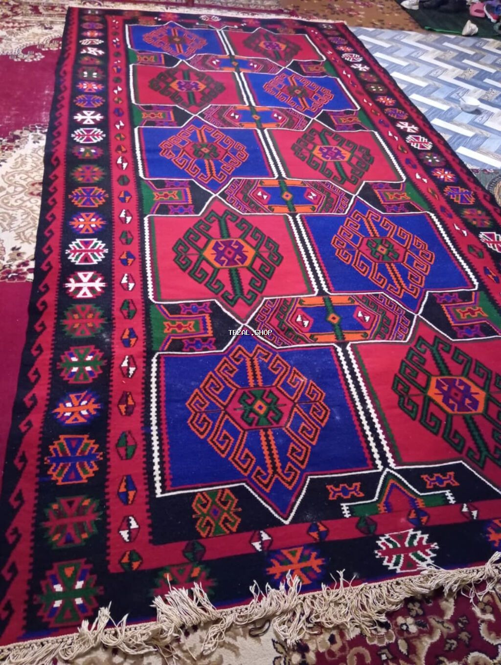 Salam XX əsrin qədimi təmiz əl işidir. Təmiz yundandır. 4x2 en - şəkil 2