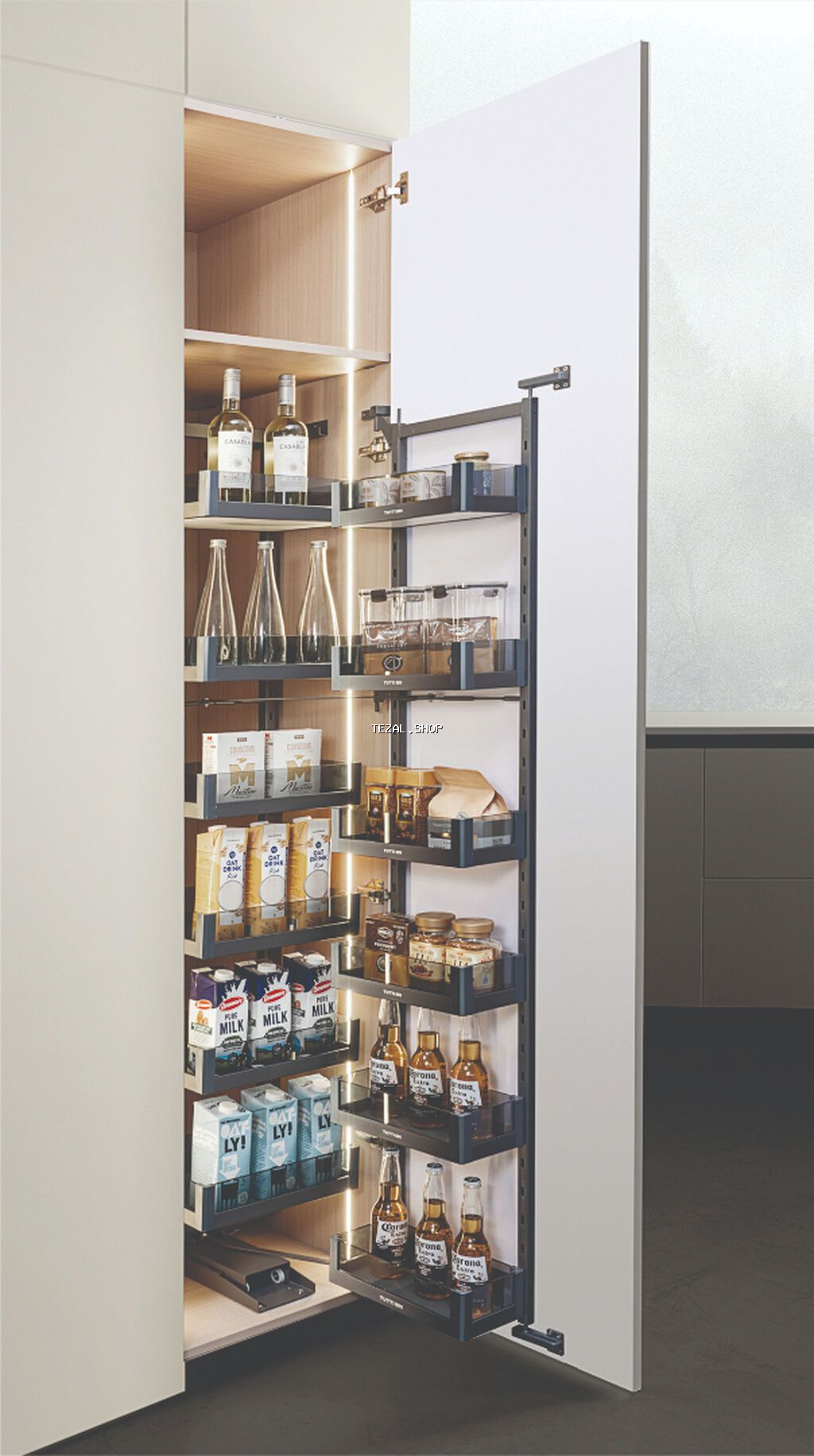 DANA YAN ANBAR SƏBƏTLƏRİ Texniki göstəricilər: 403*480*1765 (Ölçü