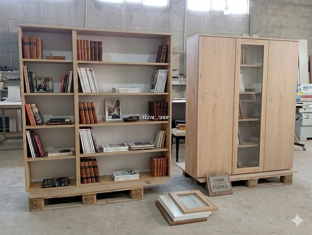 Yanlış ölçüyə yığılmış yeni kitab rəfi maya qiymətinə satılır