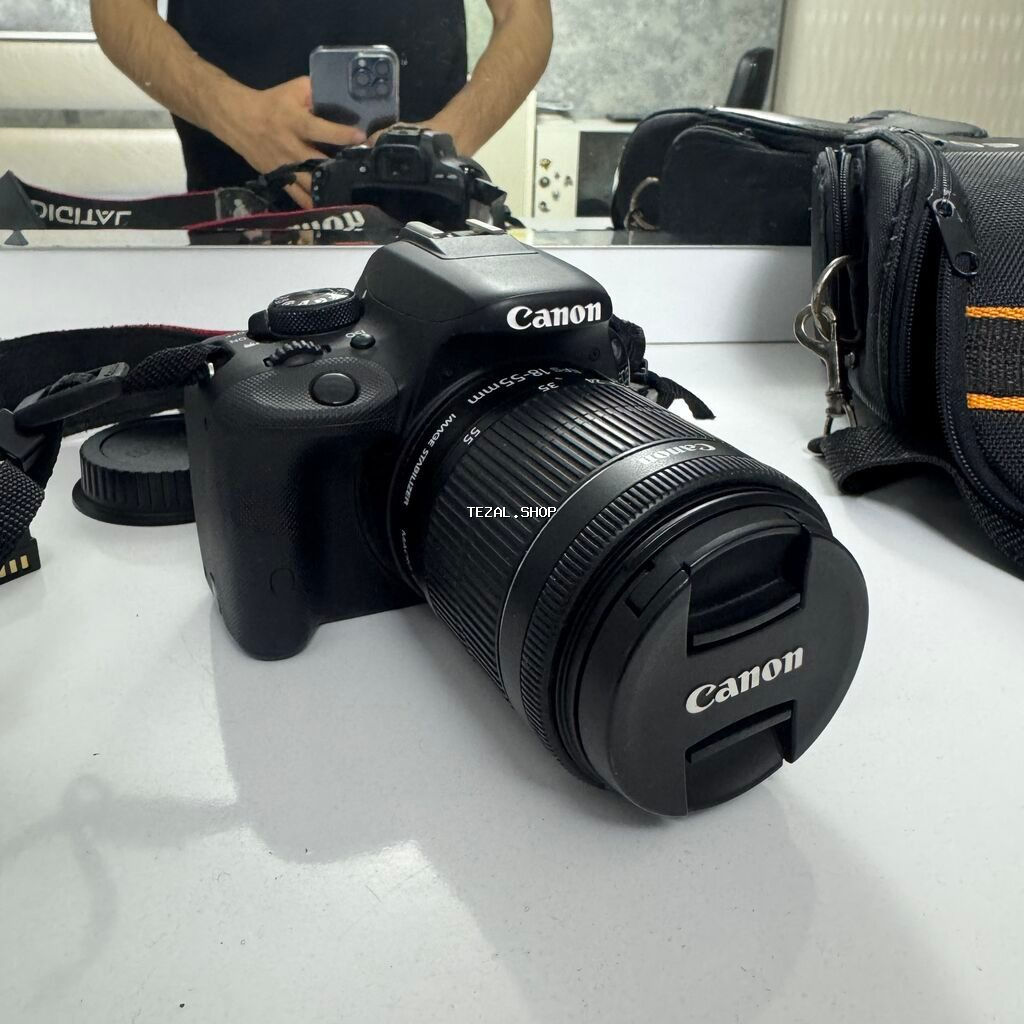 Canon kiss x7 (Canon eos 100D) Dünyanın ən yüngül DSLR kamerası ilə