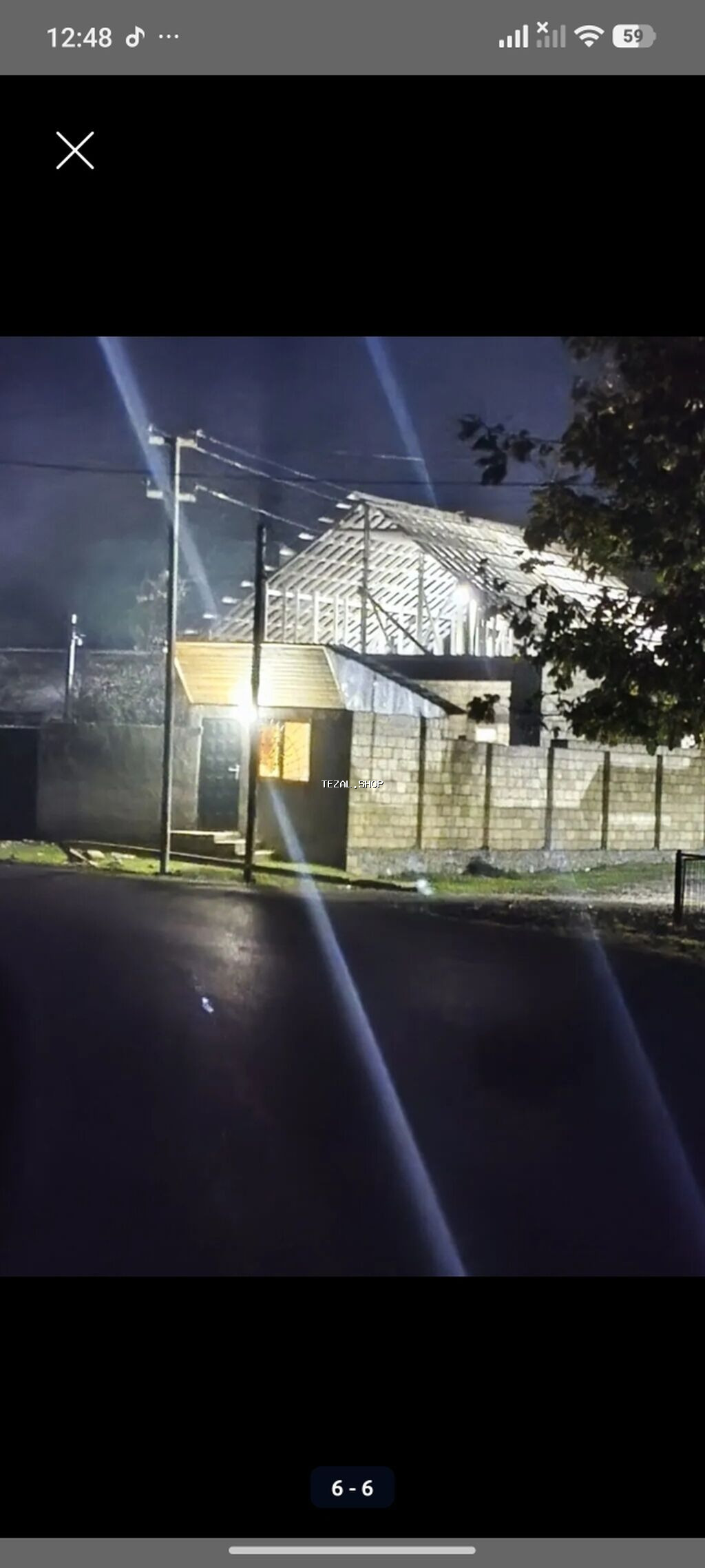 Torpaq sahəsi və tikili – Qəbələ, Zarağan kəndi Koordinatlar