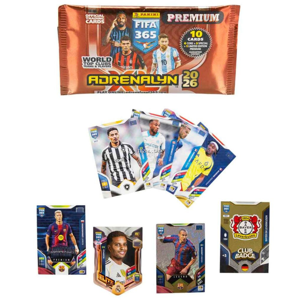 🔥 Panini FIFA 365 2026 Adrenalyn XL – PREMIUM Pack satışda! 🔥 - şəkil 2