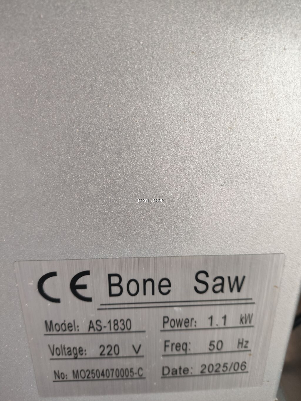 REMTA AS-1830 sümük və ət kəsmə mişarı - Model: AS-1830 (CE - şəkil 3