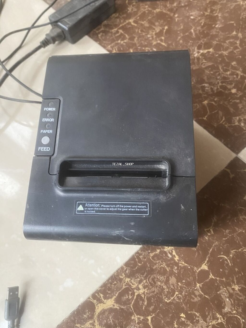 POS avadanlıqları dəsti Tərkib: - Metal kassir çekmecəsi: 5 banknot - şəkil 2