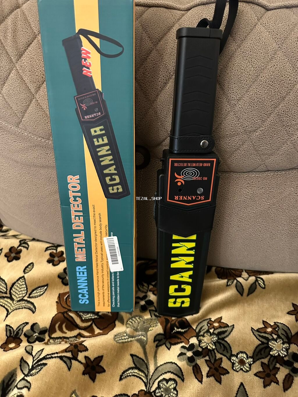 Metal Detektor Insan uzerinde olan her bir metali ses ve titreyis ile