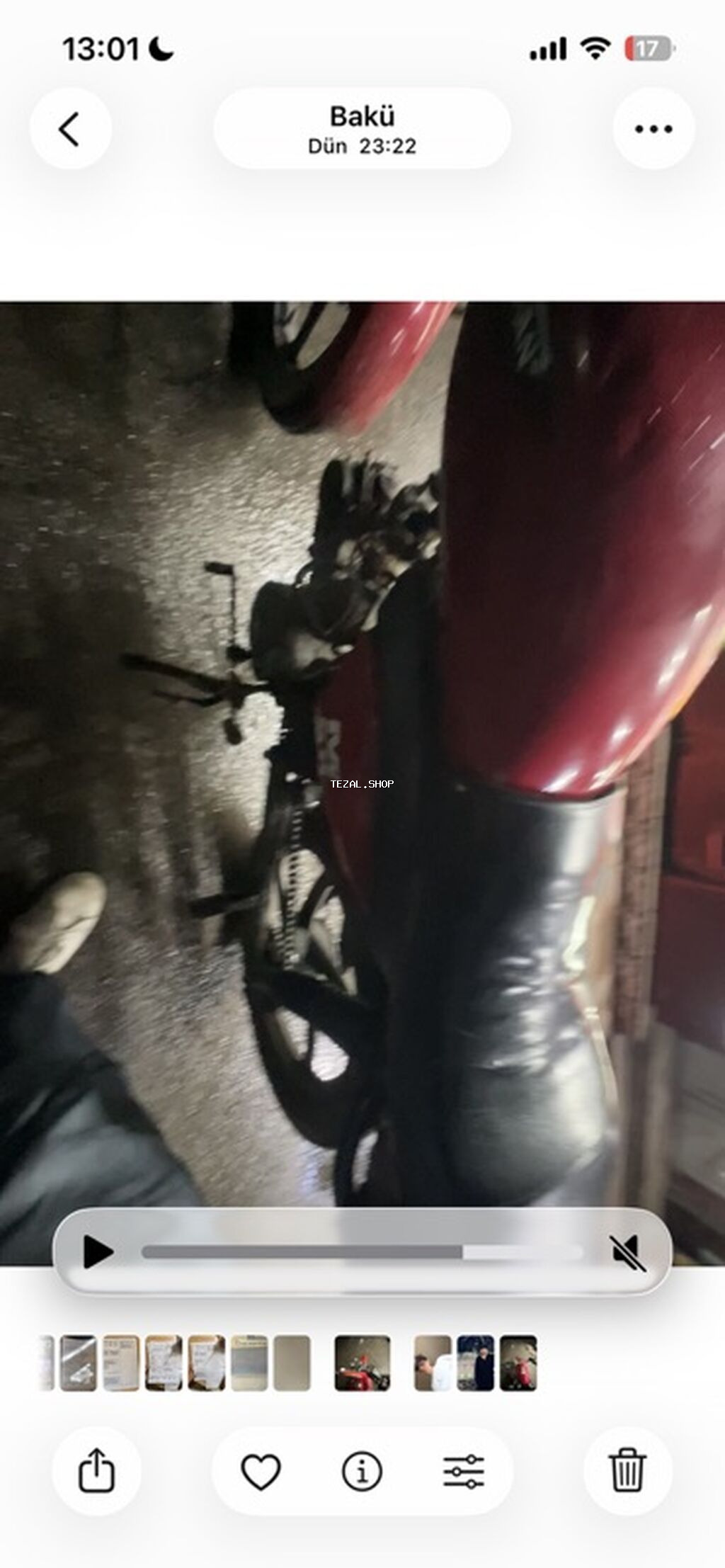 Qırmızı rəngli M50 moped/motosiklet Sened yoxdur endirim olcağ