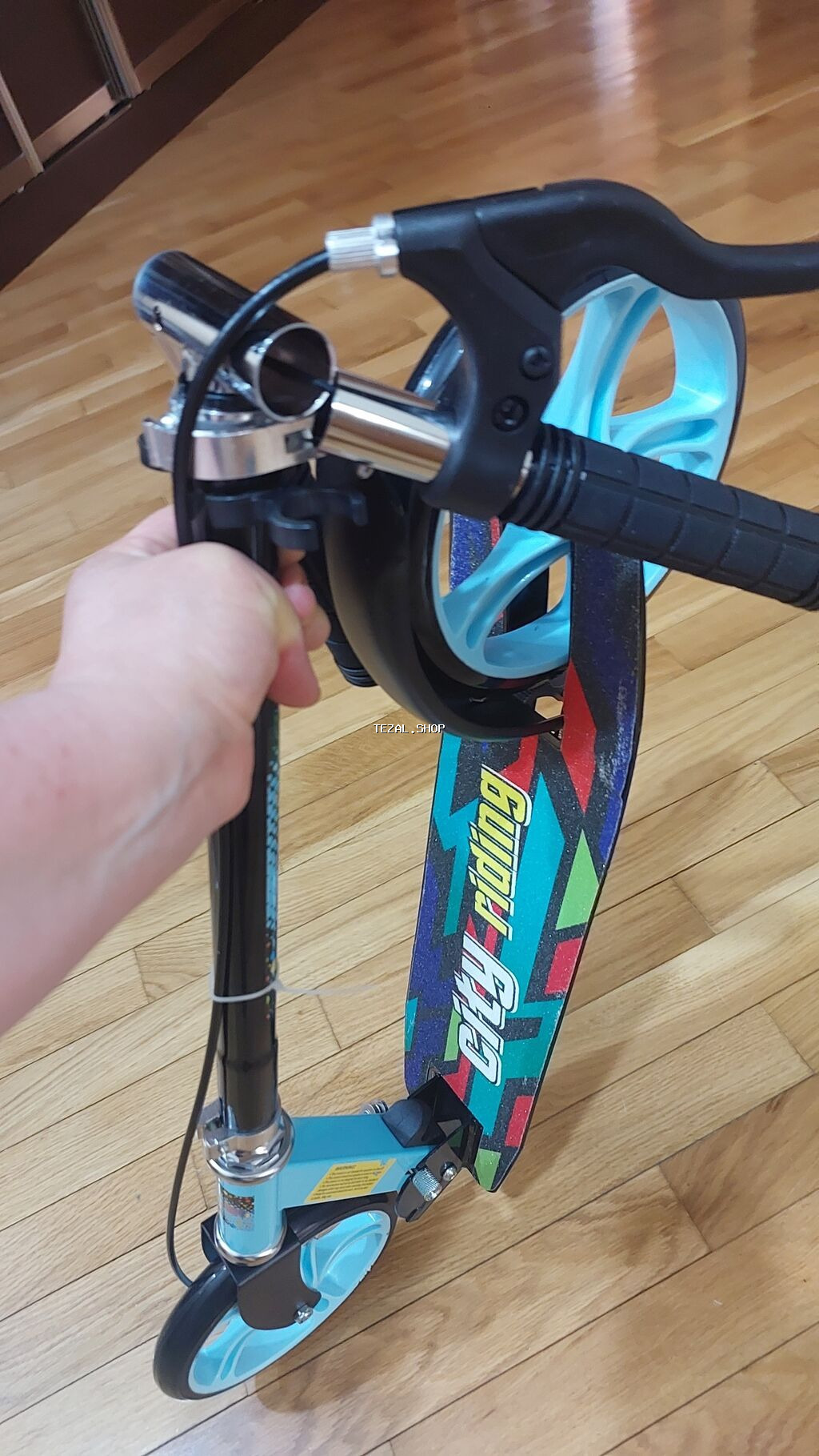 Şəhər tipli skuter – “City Riding” - Böyük ölçülü təkərlər: ön və