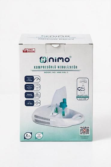 Türkiyə istehsalı original nimo Nebulizatoru Nimo Kompressorlu - şəkil 2