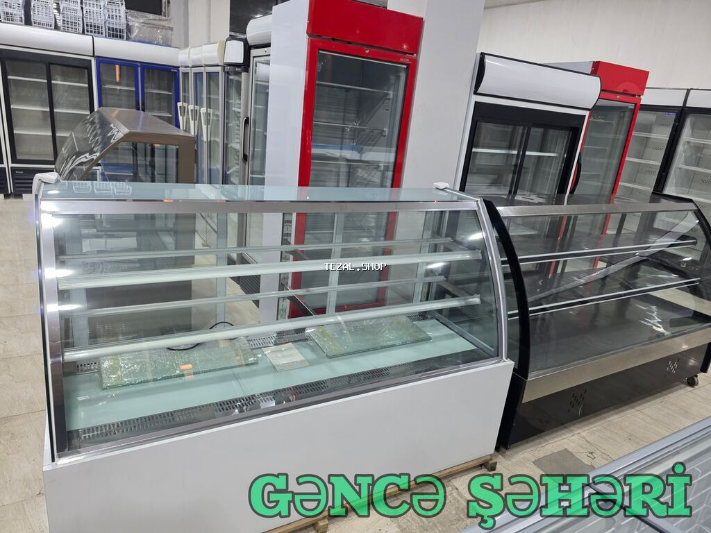 Komersiya soyuducu avadanlıqları - Şüşə vitrinli soyuducu - şəkil 2
