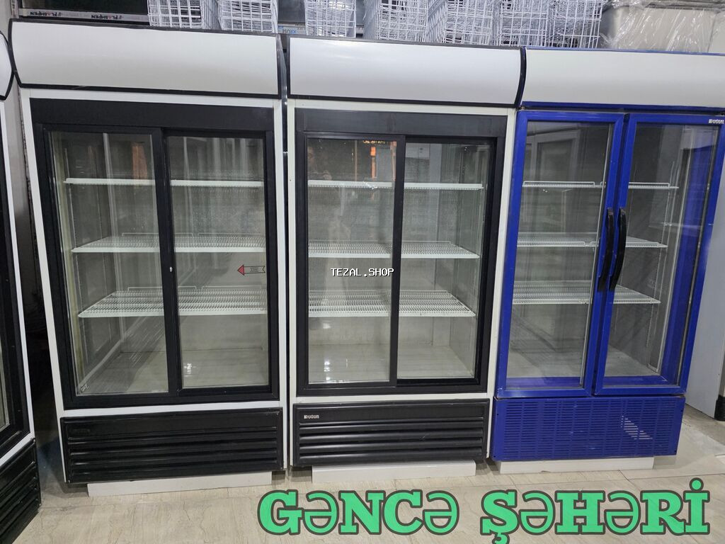 Komersiya soyuducu avadanlıqları - Şüşə vitrinli soyuducu - şəkil 3