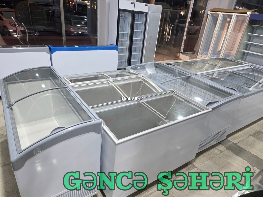 Komersiya soyuducu avadanlıqları - Şüşə vitrinli soyuducu - şəkil 4