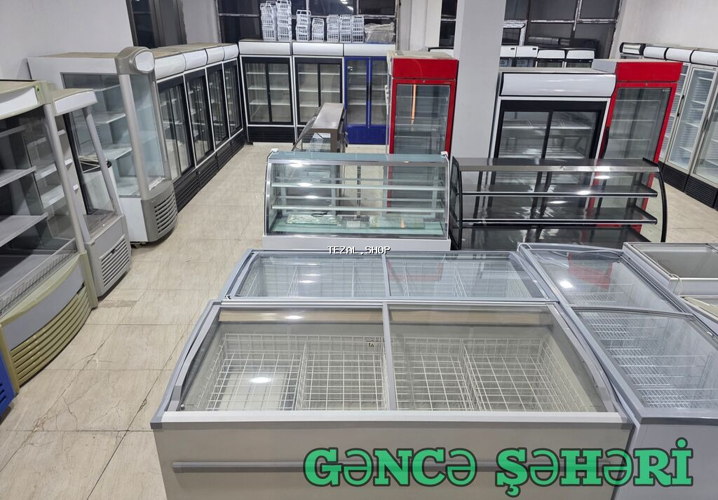 Mağaza və iaşə avadanlıqları – soyuducu vitrin və dondurucu çeşidi