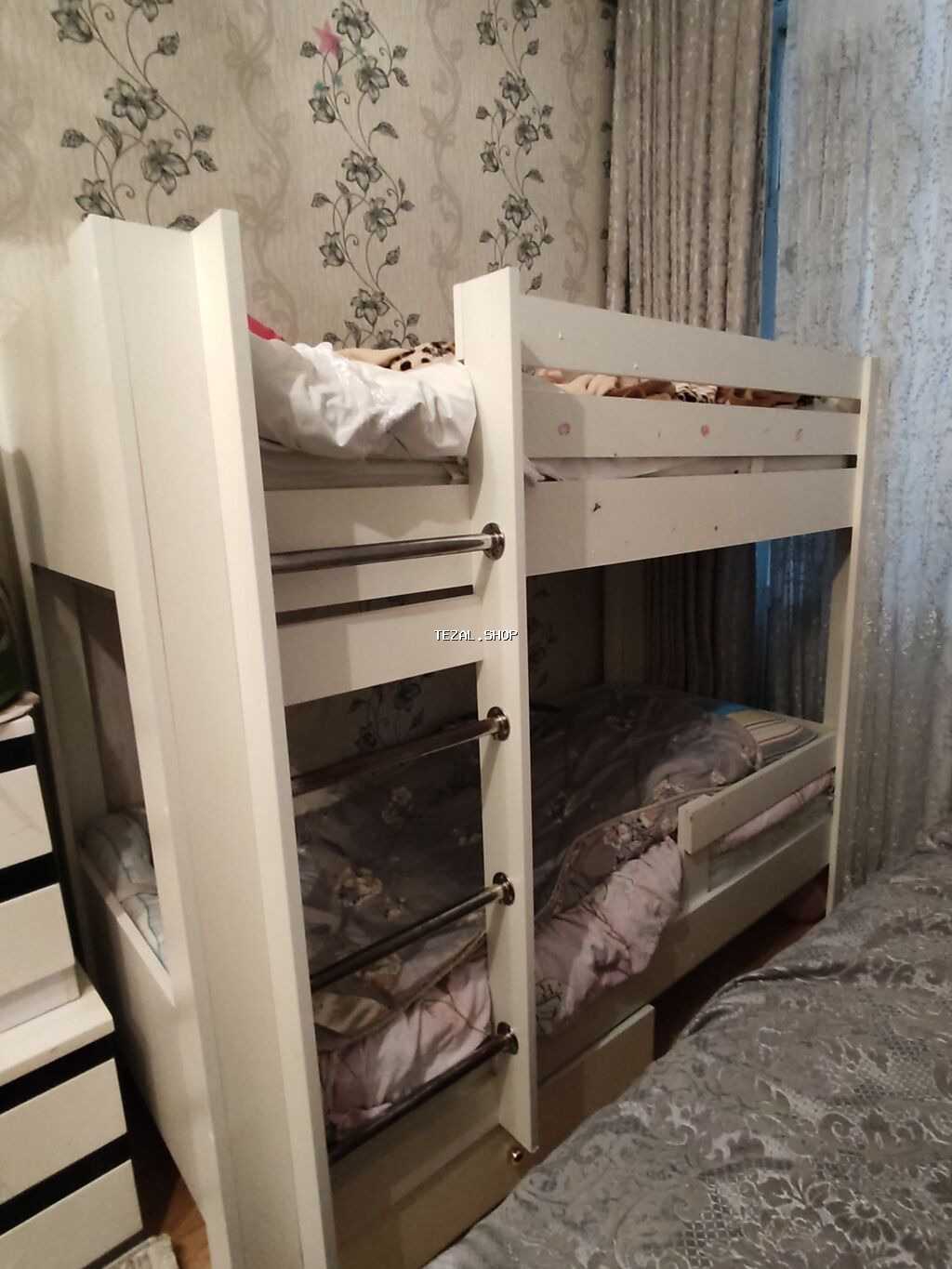 Oğlan və qız üçün, Çarpayı, Siyirməli, Taxta - şəkil 4