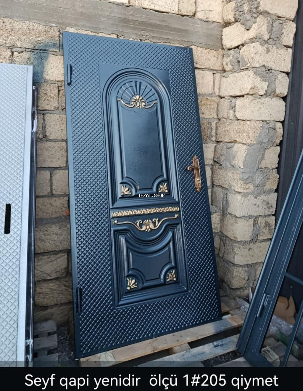 Seyf qapılar – dekorativ klassik dizayn və yüksək möhkəmlik - - şəkil 2