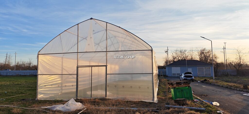 Polietilen örtüklü istixana konstruksiyası 24uzunluk 8eni 192kv - şəkil 3