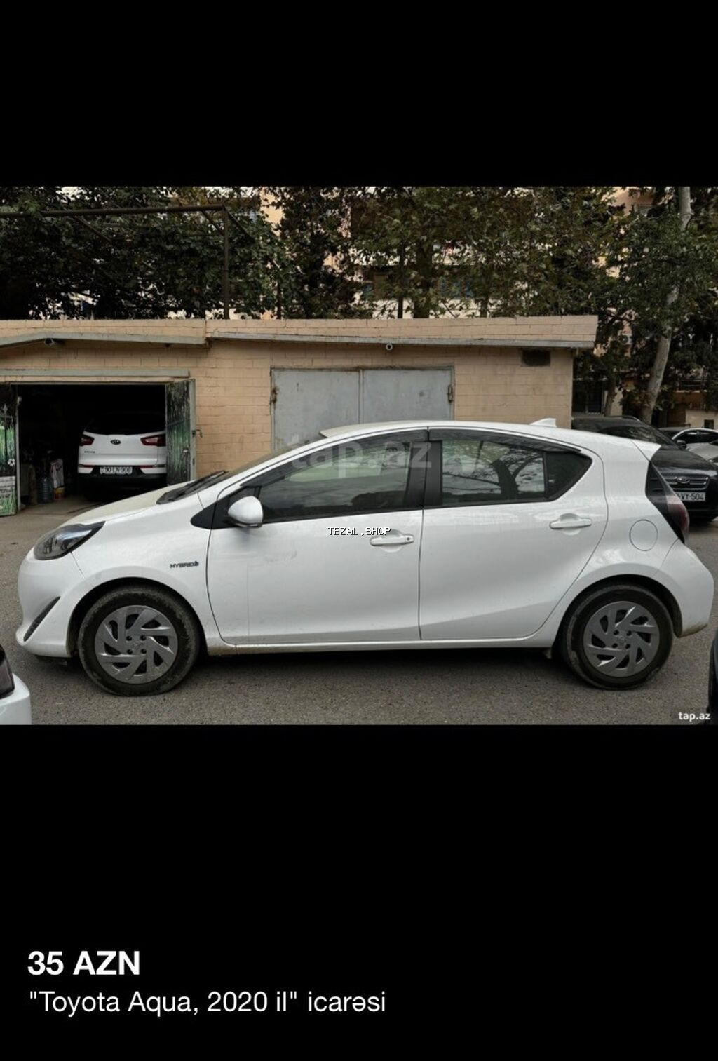 Toyota aqua Bakiya yeni gelib yaponiyadan. Bakida surulmeyib, masinlar