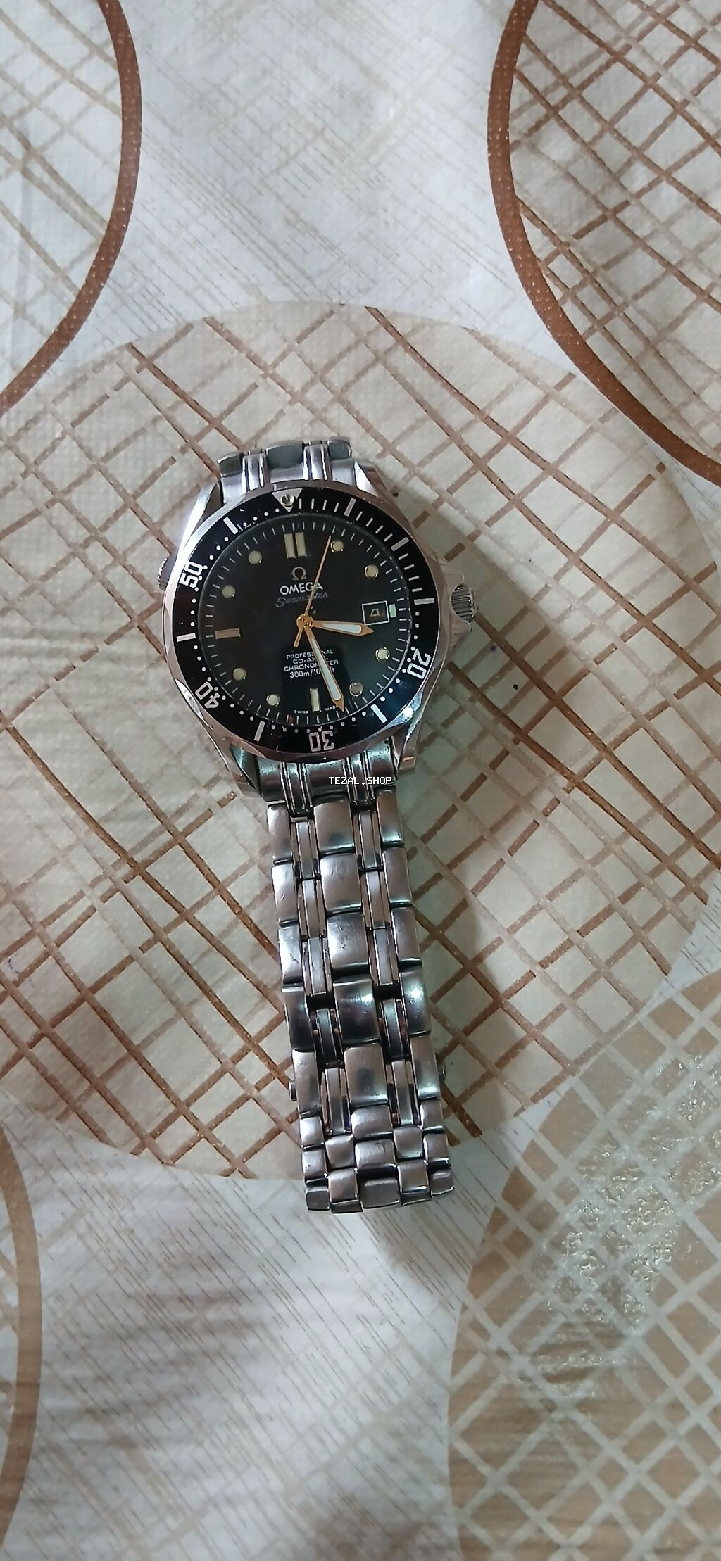 İşlənmiş, Qol saatı, Omega, rəng - Gümüşü