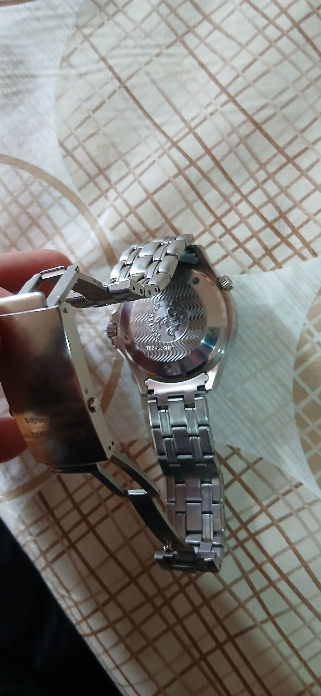 İşlənmiş, Qol saatı, Omega, rəng - Gümüşü - şəkil 2