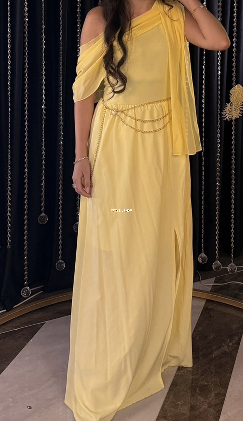 1 dəfə geyinilib. Rəngi limon sarısıdır. İdeal vəziyyətdədir - şəkil 3