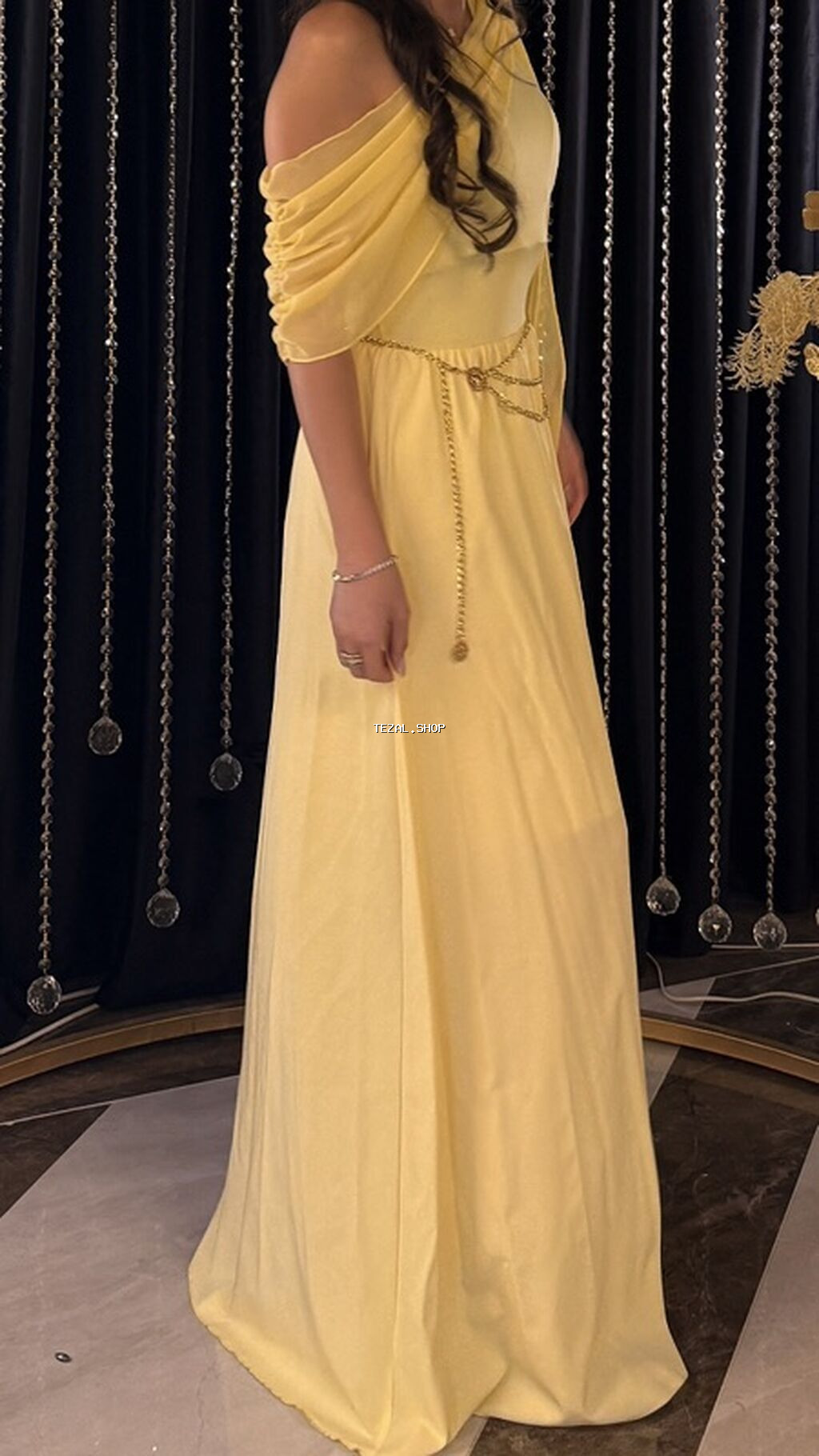 1 dəfə geyinilib. Rəngi limon sarısıdır. İdeal vəziyyətdədir - şəkil 4