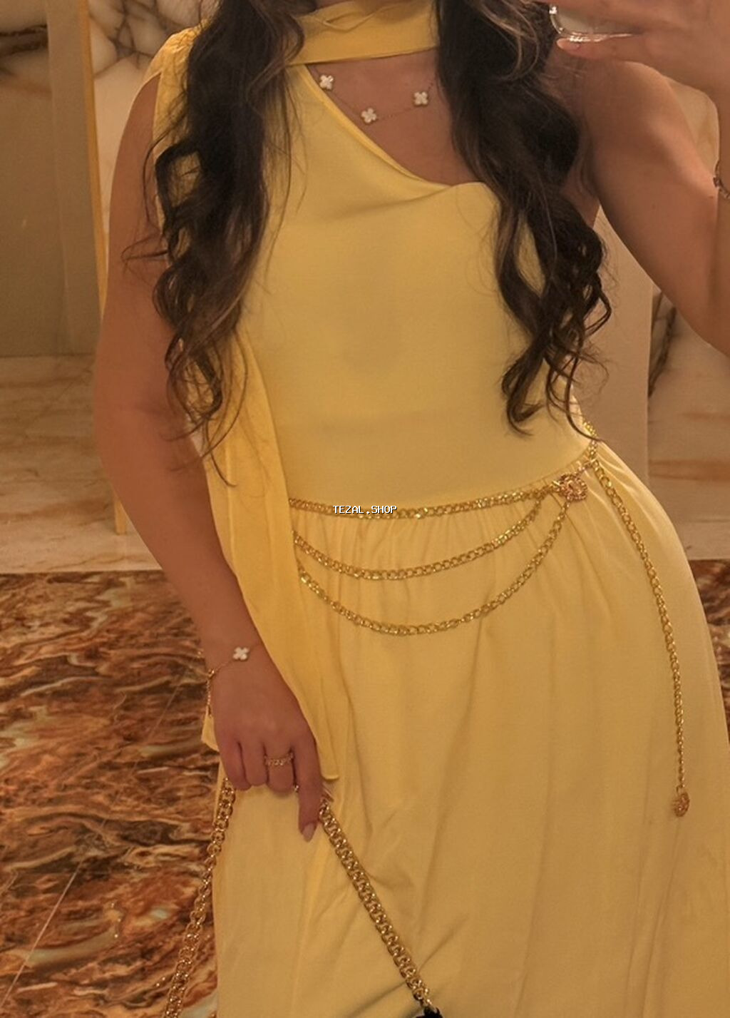 1 dəfə geyinilib. Rəngi limon sarısıdır. İdeal vəziyyətdədir - şəkil 5