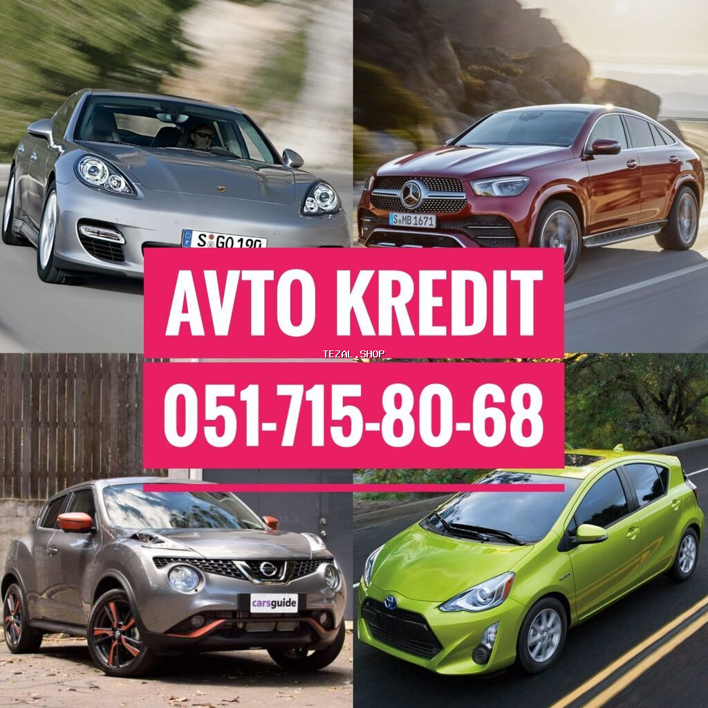 AVTO KREDIT XIDMETI. AVTOMOBIL GIROVU. Minimal faiz derecesi ve en