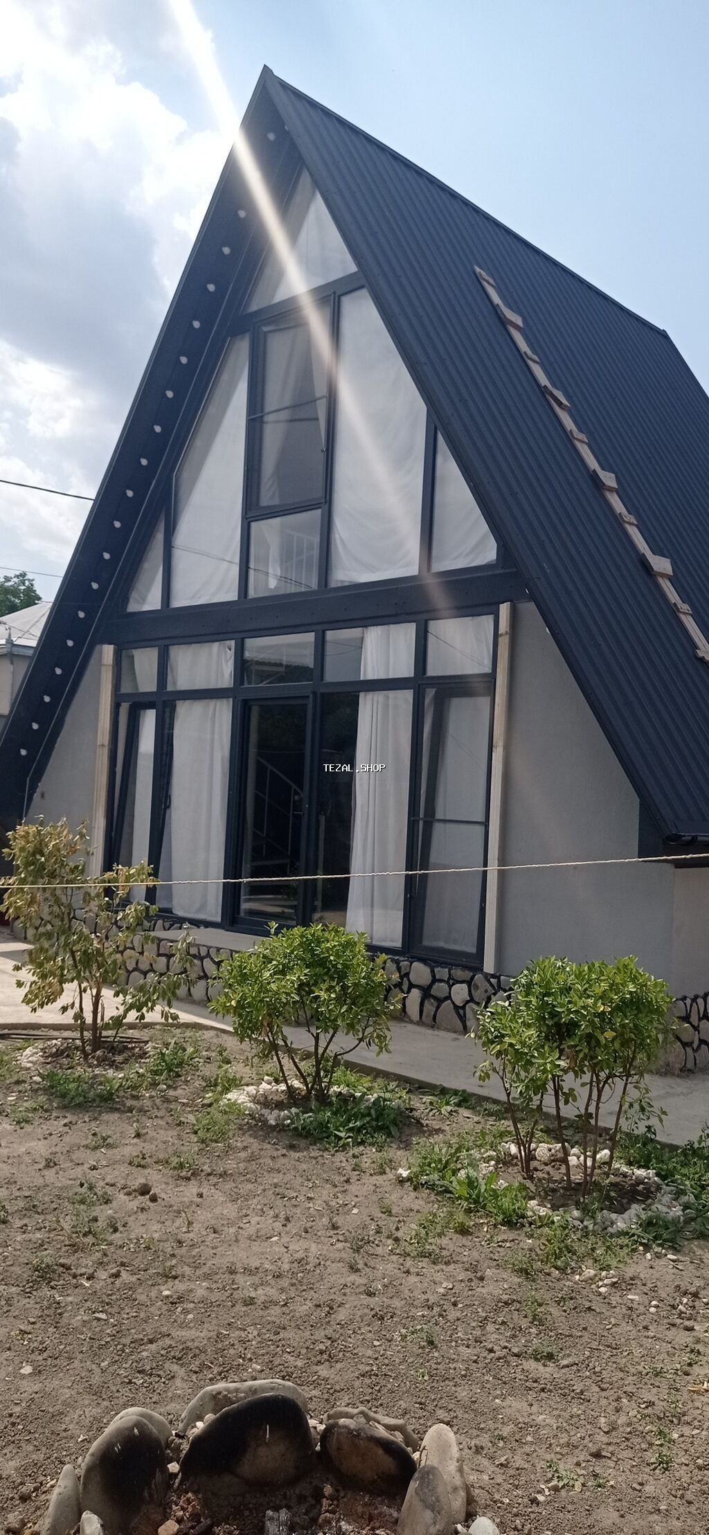 80 kv. m, 2 otaqlı, Hovuzsuz, İşıq, Su, Kanalizasiya - şəkil 2