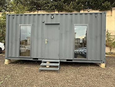 Ofis üçün yaşayış/konteyner modul - Metal karkaslı, dəniz konteyner - şəkil 3