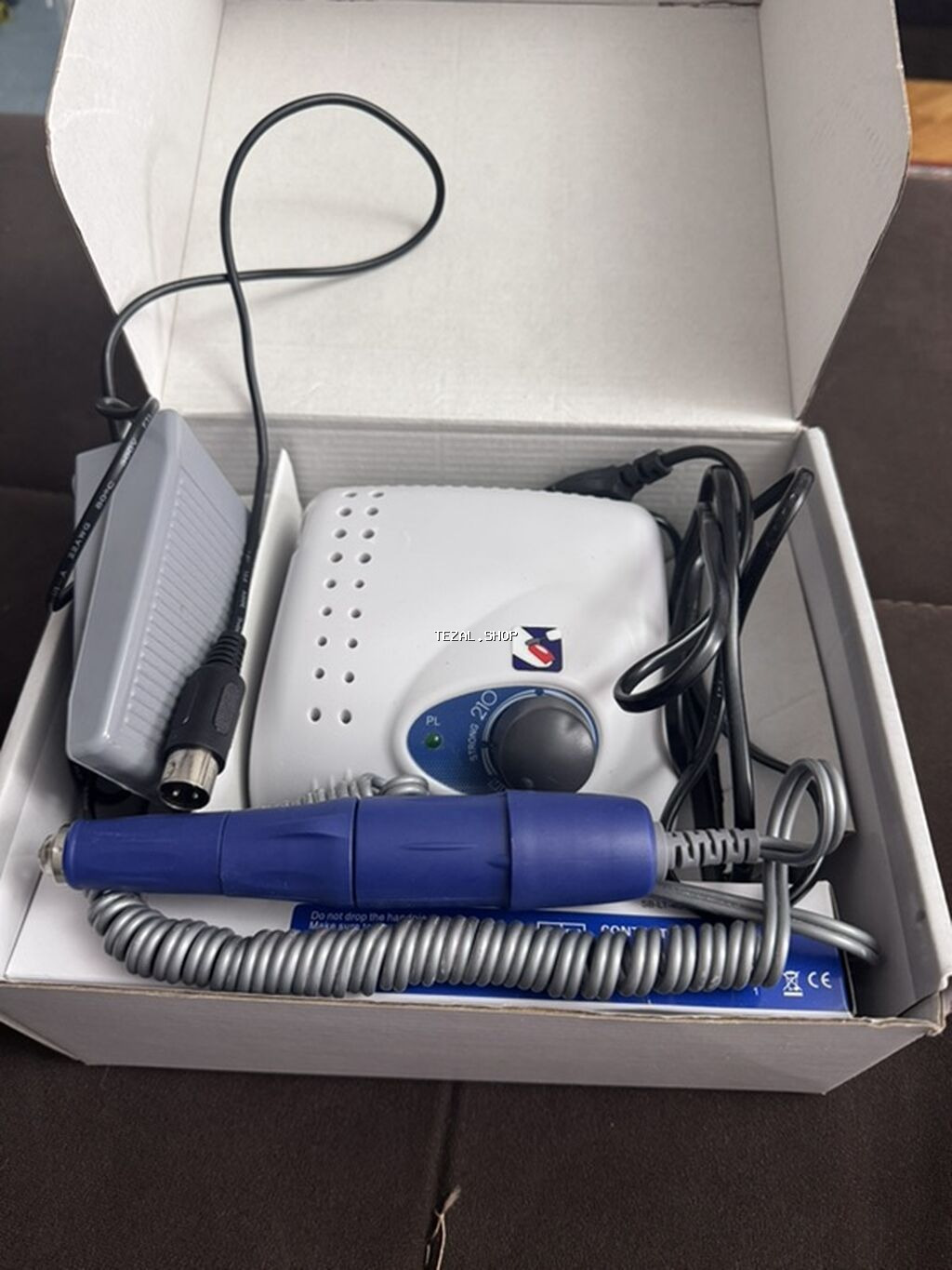 Manikür üçün avadanlıq dəsti 1) Elektrik frez aparatı (manikür frezi)