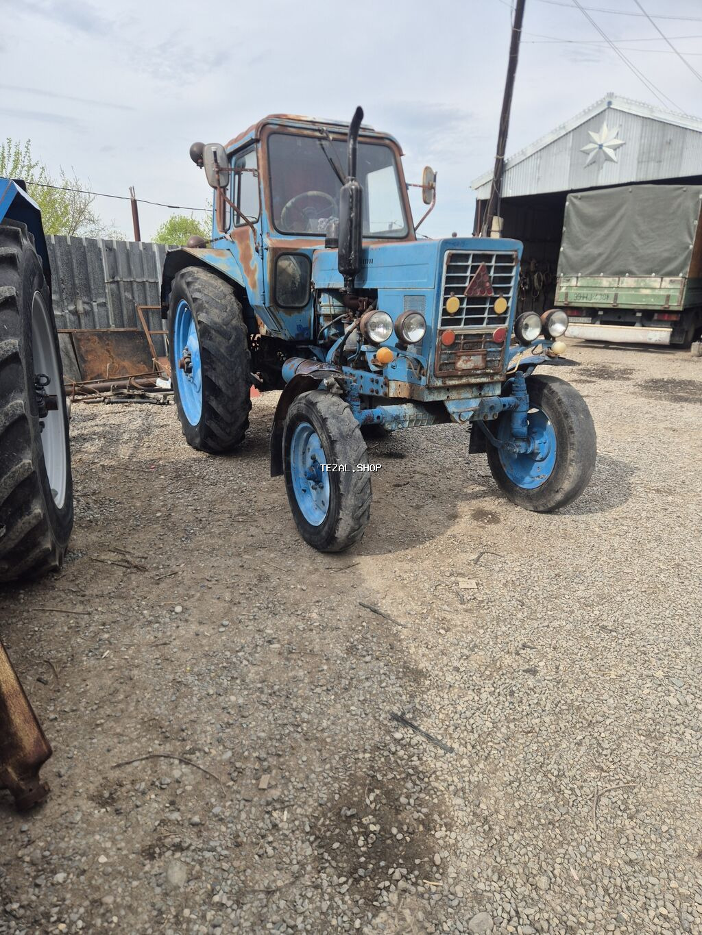 Texnika yaxşı vezyetdedi teker zeifdi