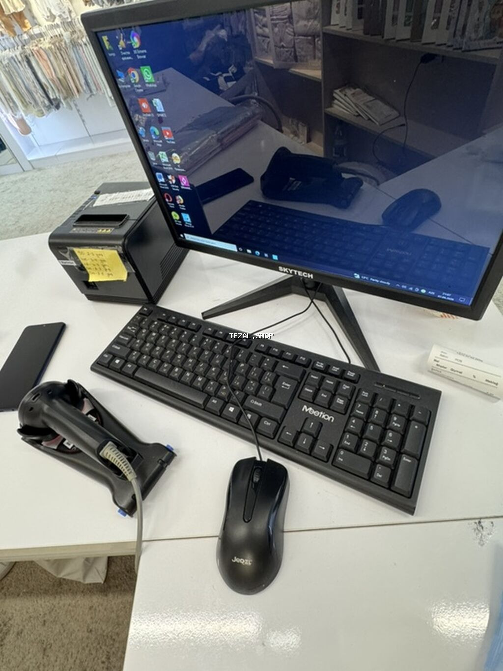 Hazır 1C programı ila xprinter monitor sistem çek printeri ve