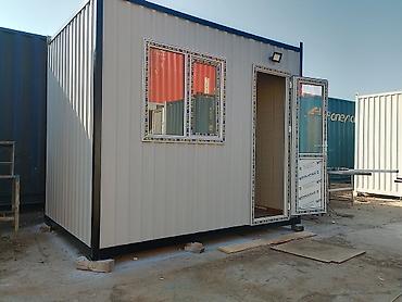 3 x 2 olcude metalkonstruksiya mini ofis konteyner,her kes ucun - şəkil 2