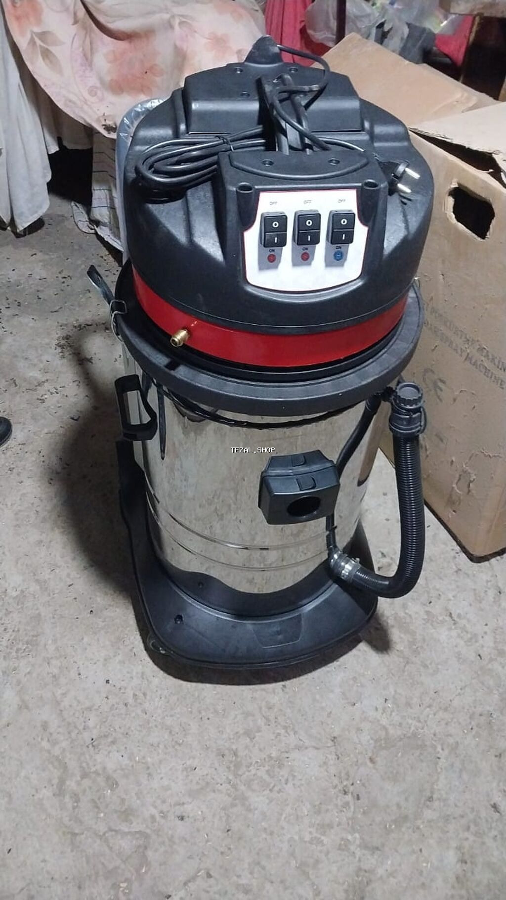 Peşəkar avtoyuma/yer təmizləmə üçün komplekt avadanlıq 1) Sənaye