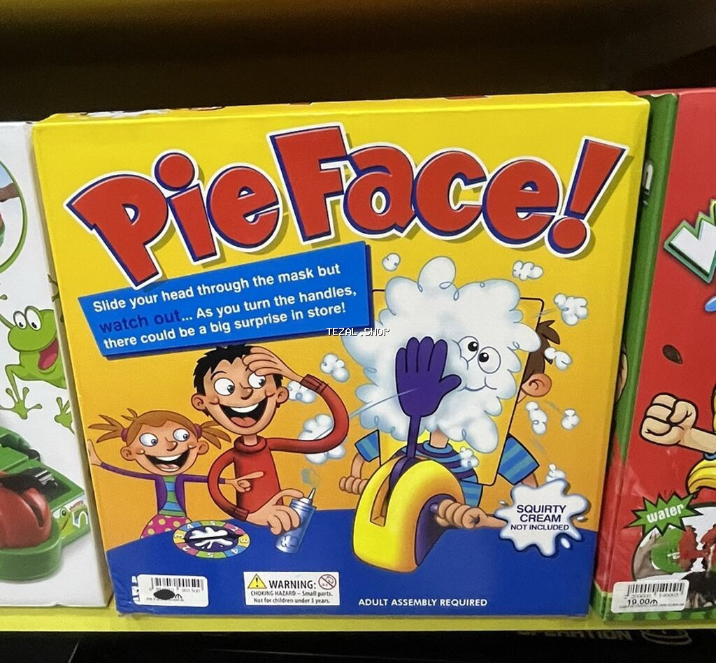 Məhsul: Pie Face! – ailə və dostlarla gülməli stolüstü oyun Təsvir: -