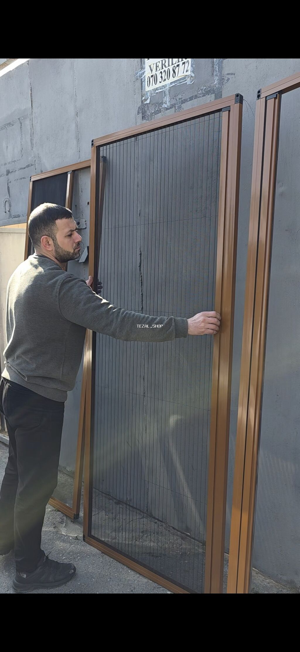 Ağcaqanad toru Qapı üçün