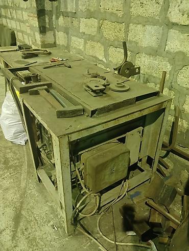 Profil əyən dəzgah - Növ: Elektriklə işləyən armatur/metal çubuq əyən - şəkil 2