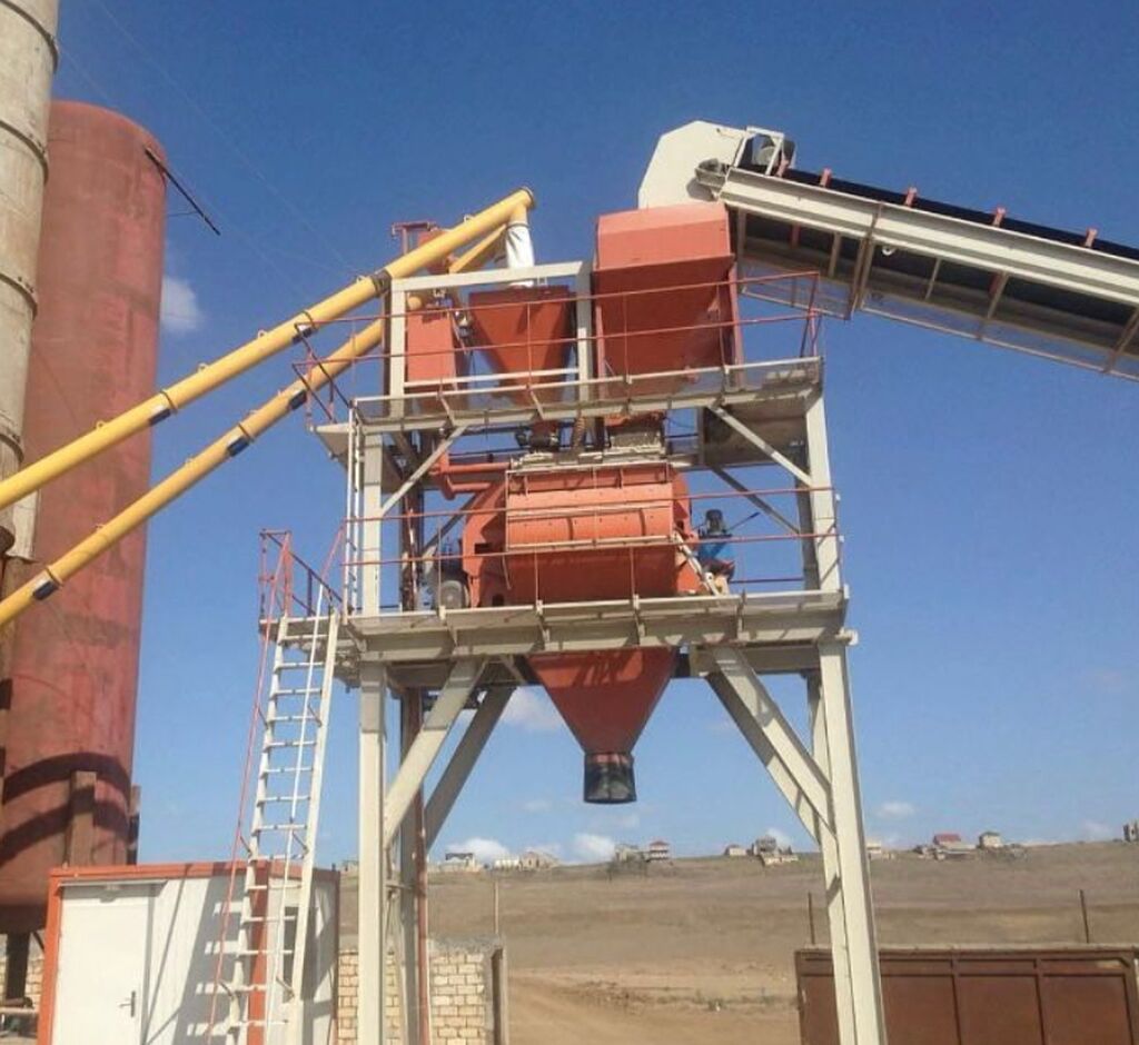 Salam, Beton istehsal xətti – stasionar beton zavodu, 68 sotda. Saatda