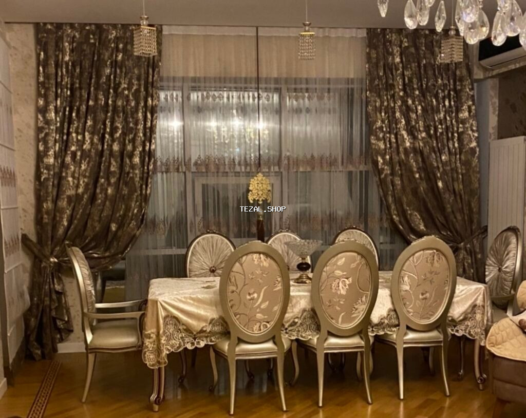 Pərdə Türkiyeden sifarişlə 1200 man hazirlanib:Üst Dekor,yumşaq tül və