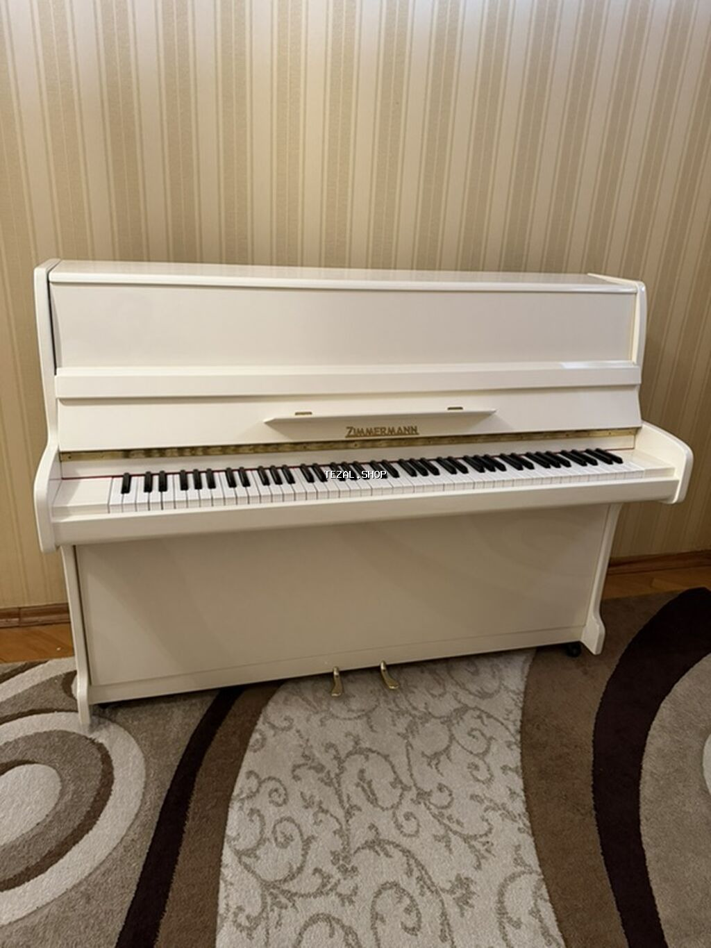 Piano, Zimmermann, Akustik