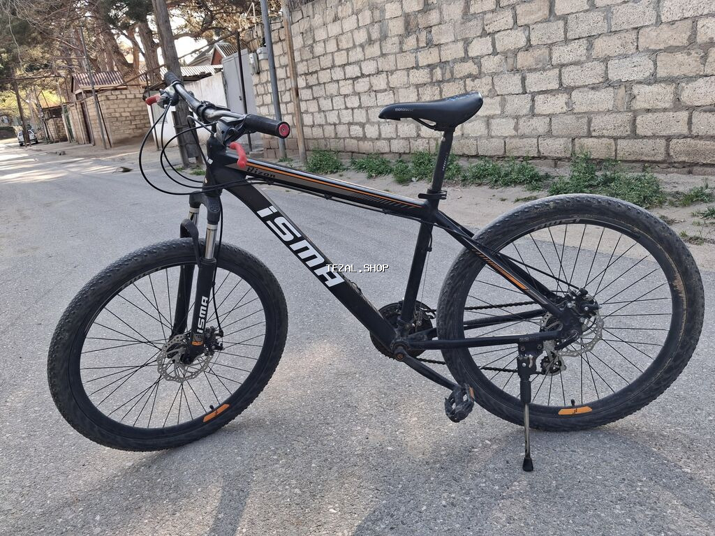 İSMA Bizon 26” dağ velosipedi - Təkər ölçüsü: 26” - Rama: alüminium